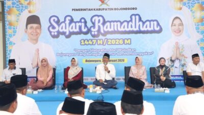 Safari Ramadhan 1447 H,  Bupati Bojonegoro Ajak Masyarakat Ciptakan Suasana Aman dan Kondusif