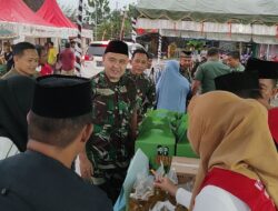 Kodim 0813 Bojonegoro, Gelar Bazar Murah di KDKMP Pungpungan