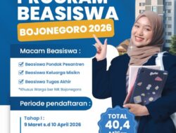 Pemkab Bojonegoro, Siapkan Rp 40,4 Miliar untuk Beasiswa Tahun 2026