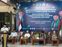 Sukseskan Program Pangan, Menko Zulkifli Hasan Kunjungi Bojonegoro