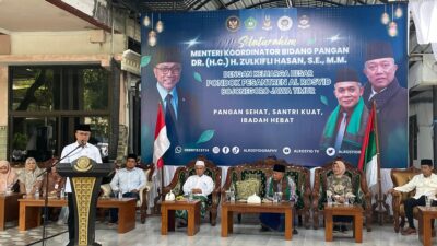 Sukseskan Program Pangan, Menko Zulkifli Hasan Kunjungi Bojonegoro