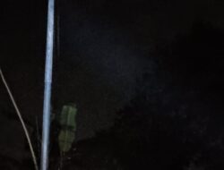 Lampu PJU di Jalan Poros Desa Pejambon Mati, Warga Keluhkan Minimnya Respons