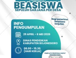 Pemkab Bojonegoro Lanjutkan Beasiswa 10 Sarjana Perdesa, Ini Ketentuan Pengajuan Proposalnya