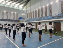 175 Peserta Calon Paskibraka Bojonegoro 2026, Ikuti Tes Parade di Sport Center