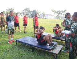 Ratusan Prajurit Kodim Bojonegoro Ikuti Tes Garjas Periodik