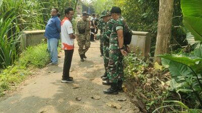 Dandim Bojonegoro Tinjau Sasaran TMMD 129 di Desa Kesongo Kedungadem