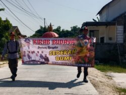 Kirab Budaya Sedekah Bumi Desa Bulu Meriah, Warga Arak Gunungan Hasil Bumi