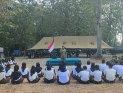Tumbuhkan Semangat Juang Generasi Muda, Kodim Bojonegoro Gelar Persami Korp Kadet Republik Indonesia