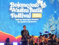 Opening Ceremony Bojonegoro Wastra Batik Festival Berlangsung Semarak, Momen Batik Mendunia