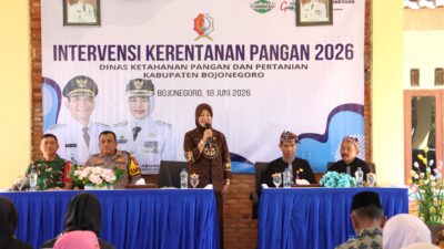 Pemkab Bojonegoro Terus Perkuat Ketahanan Pangan, Gelar Pasar Murah dan Beri Bantuan Gizi Balita
