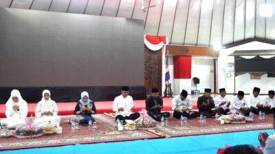Berlangsung Khidmat, Malam Tasyakuran HUT Ke-81 RI Digelar di Pendopo Malowopati Bojonegoro
