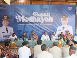 Hadiri Acara Medhayoh di Desa Cengkir, Bupati dan Wakil Bupati Bojonegoro Dialog Langsung dengan Warga